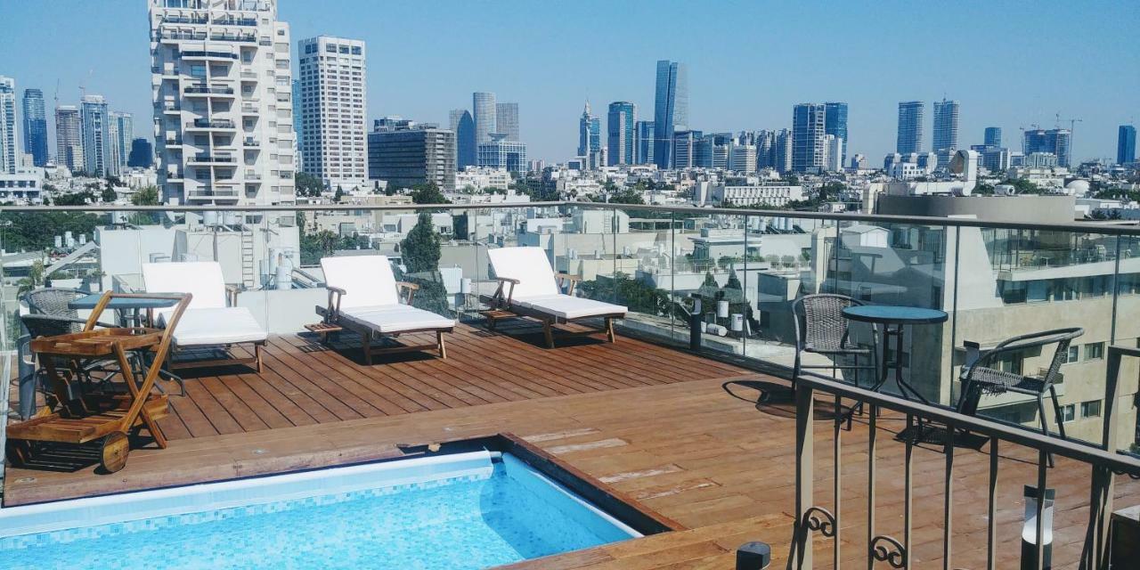 Dizengoff Penthouse Boutique Hostel Tel Aviv Bagian luar foto